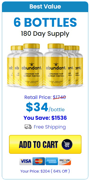 abundant six bottles price 